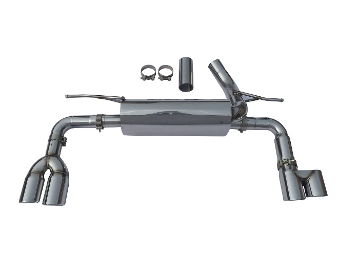 Exhaust System For BMW F30 M-Tech Muffler With Tips Exhaust System For BMW F30 M-Tech Muffler With Tips